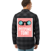 Cinema Obscura Series   Back To The Future   Peeping Tom Flannel Shirt | Artistshot