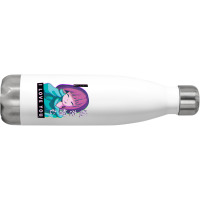 Hate Me I Love You Aesthetic Vaporwave Anime Girl Hentaii Stainless Steel Water Bottle | Artistshot