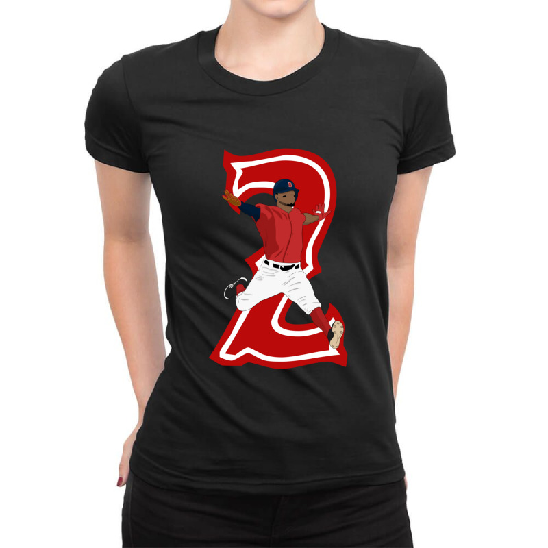 Xander Bogaerts Ladies Fitted T-Shirt by GuadalupeDorothy | Artistshot