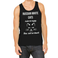 Hot Trend Russian White Make Me Happy You Not So Much Tank Top | Artistshot