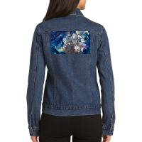 Somali And The Forest Spirit Poster Nostalgia Ladies Denim Jacket | Artistshot