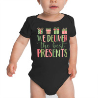 We Deliver The Best Present Labor Delivery Nurse Christmas T Shirt Baby Bodysuit | Artistshot