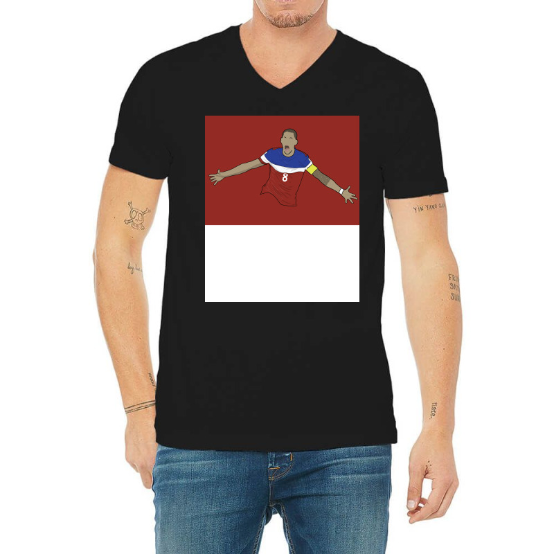 Clint Dempsey Deuce Usmnt V-Neck Tee by toufieenteksd | Artistshot