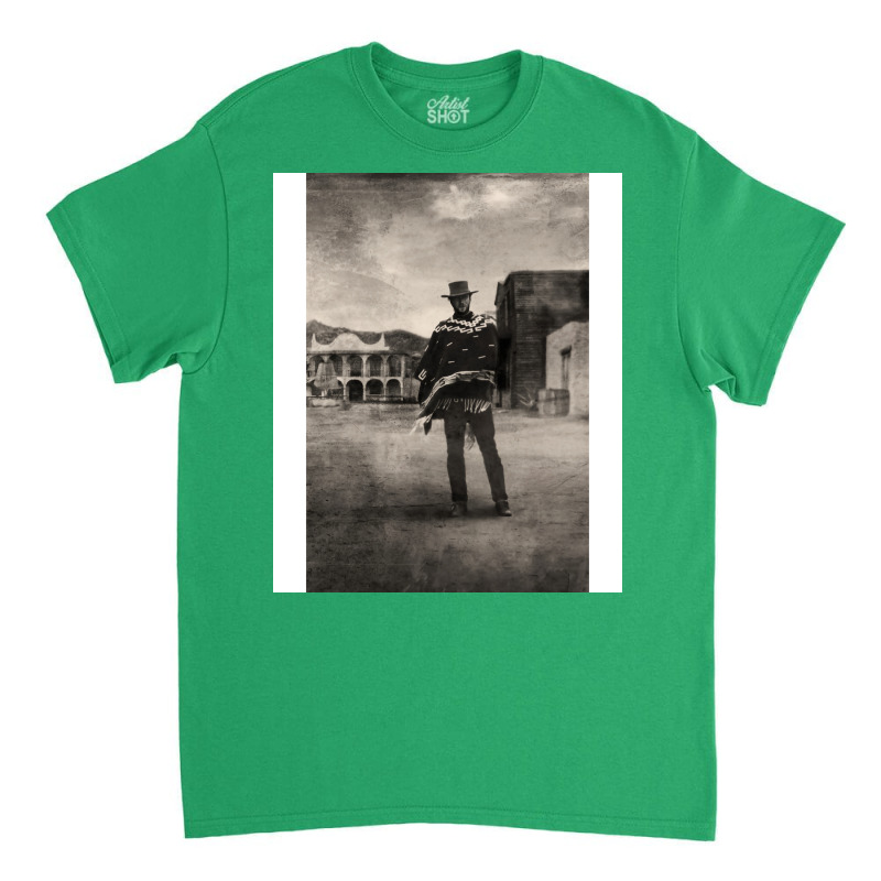 Clint Eastwood Vintage Poster Classic T-shirt by toufieenteksd | Artistshot