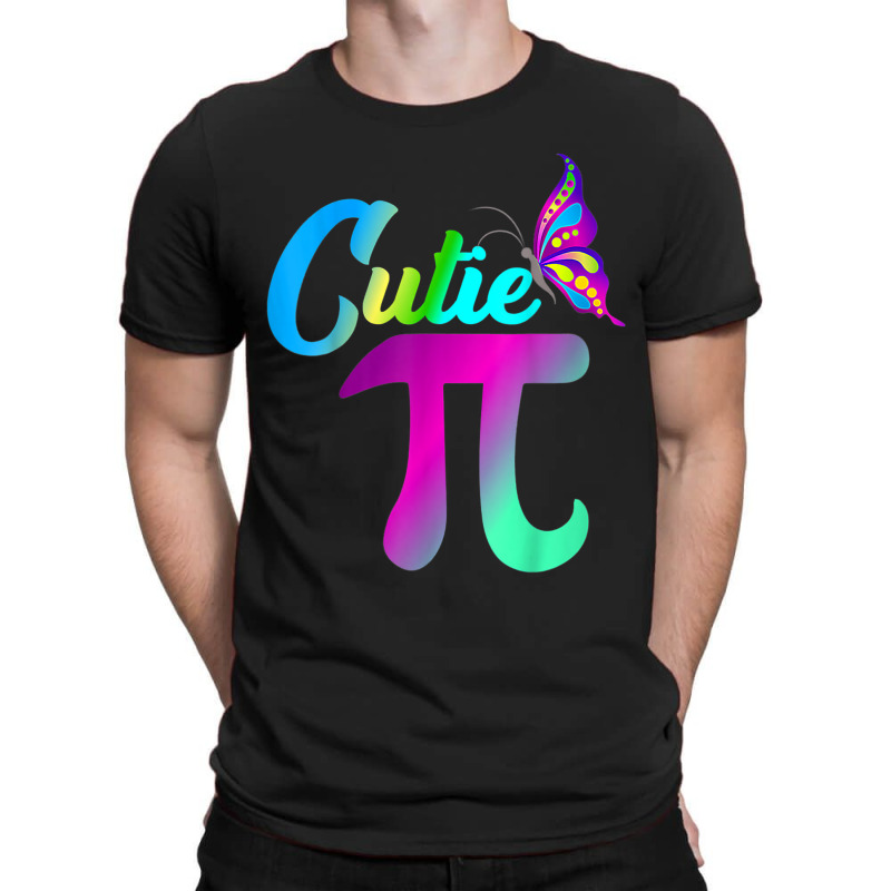 Pi Day Funny Cute Cutie Pi Pretty Math Butterfly Girls Pi T-shirt | Artistshot