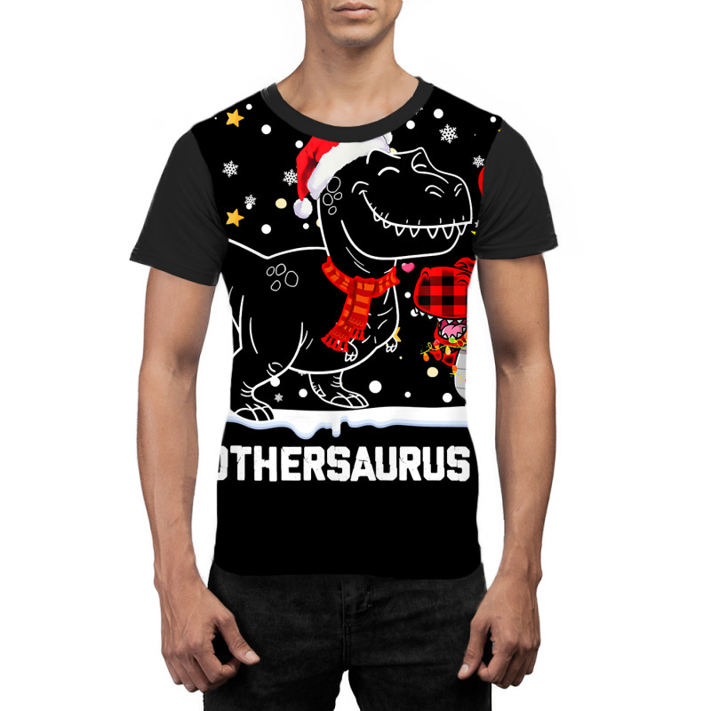 Brothersaurus Brother Dinosaur Christmas Pajamas Trex Family T Shirt Graphic T-shirt | Artistshot