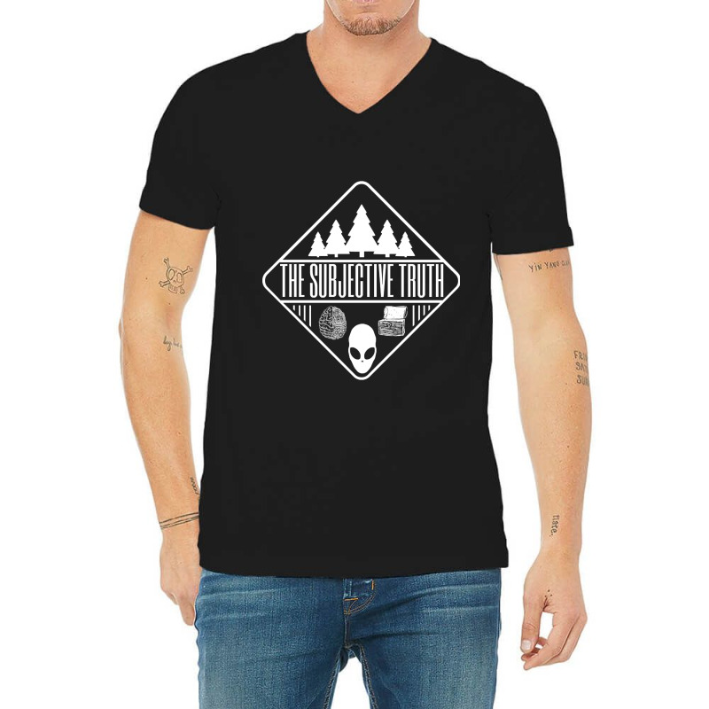 Hot Trend The Subjective Truth Iii V-Neck Tee by Pannell Quintero | Artistshot