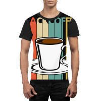 Hot Trend Vintage Black Coffee Lover Gift Graphic T-shirt | Artistshot