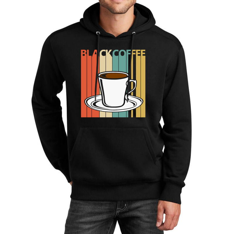 Hot Trend Vintage Black Coffee Lover Gift Unisex Hoodie by laurynvanhoose | Artistshot