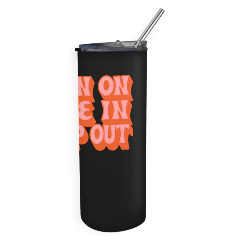 Timothy Leary Turn On Tune In Drop Out Skinny Tumbler | Artistshot