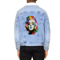 Marilyn Unisex Sherpa-lined Denim Jacket | Artistshot