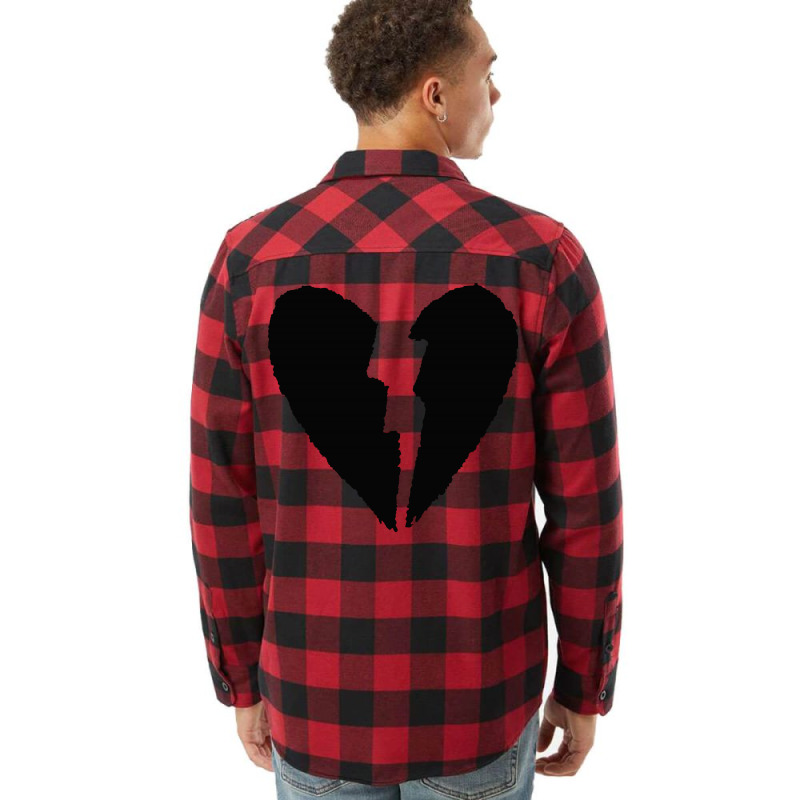 Broken Heart Flannel Shirt by BLQS Apparel | Artistshot