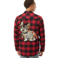 Cute French Bulldog Breed Dog Wearing A Super Hero Costume Over White Flannel Shirt | Artistshot