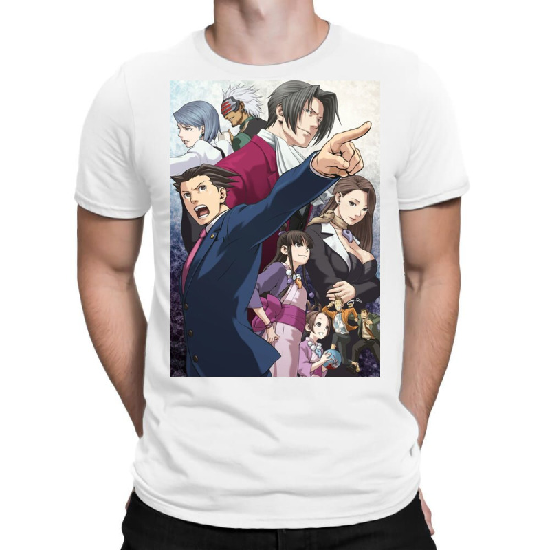 Ace Attorney Poster Anime T-Shirt by jeremyhibb | Artistshot