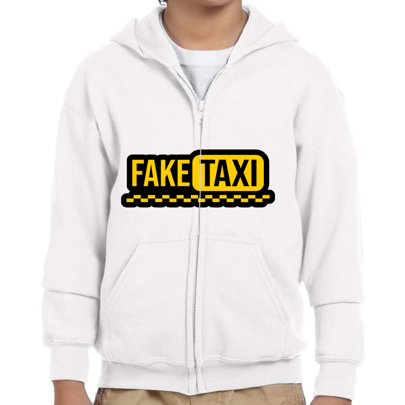 Taxi Cabul Youth Zipper Hoodie by Hester | Artistshot