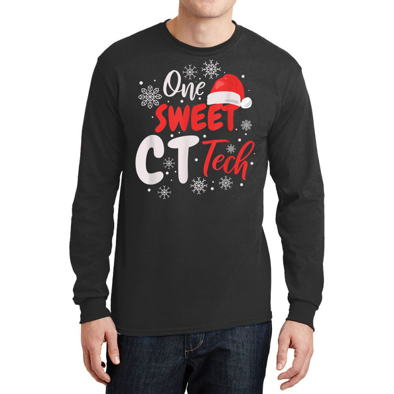 One Sweet Ct Tech, Christmas Computed Tomography T Shirt Long Sleeve Shirts | Artistshot