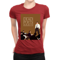 Minimalistic Color Teen Drama Film Ladies Fitted T-shirt | Artistshot