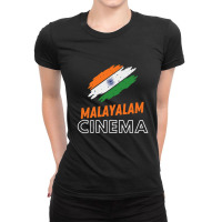 Malayalam Cinema From Kerala Mallu Bollywood Tamil Malayali Ladies Fitted T-shirt | Artistshot