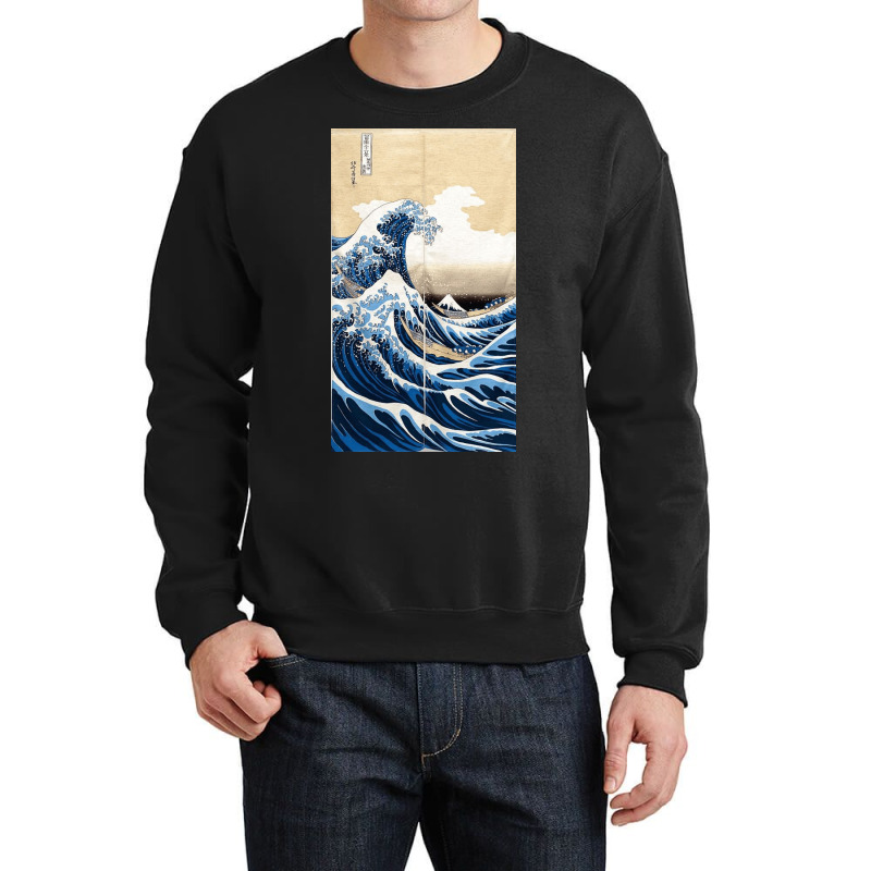 Grande Onda De Kanagawa Crewneck Sweatshirt by raullemosa | Artistshot