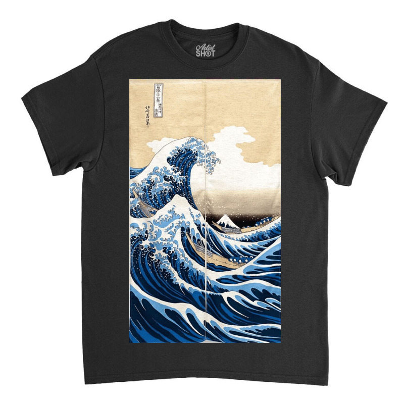 Grande Onda De Kanagawa Classic T-shirt by raullemosa | Artistshot