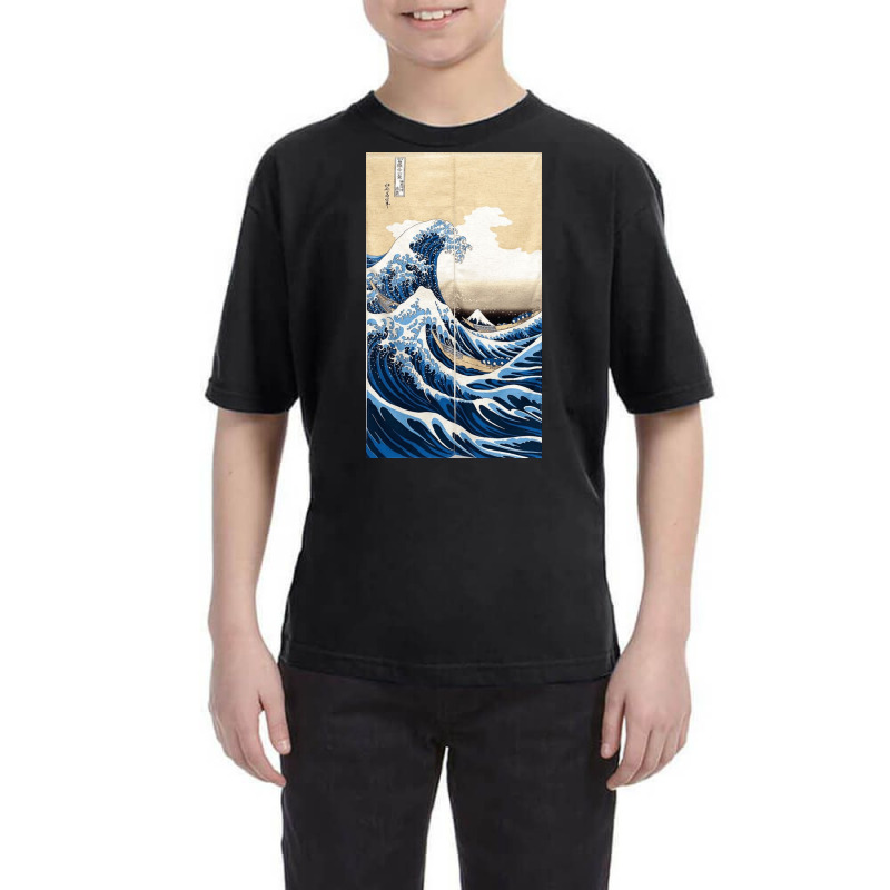 Grande Onda De Kanagawa Youth Tee by raullemosa | Artistshot