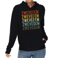 Zwevegem City Belgium Retro T Shirt Lightweight Hoodie | Artistshot