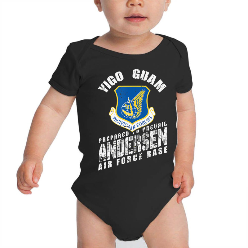 Hot Trend Andersen Air Force Base Alumni Veteran Guam 36th Wing Usaf Baby Bodysuit by quanghuydinh1 | Artistshot