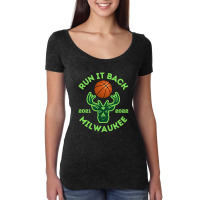 Run It Back Milwaukee 1boy Women's Triblend Scoop T-shirt | Artistshot