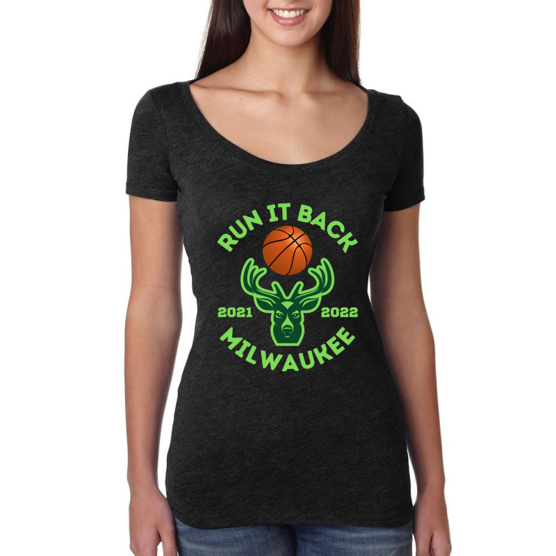 Run It Back Milwaukee 1boy Women's Triblend Scoop T-shirt by LindaMarisa | Artistshot