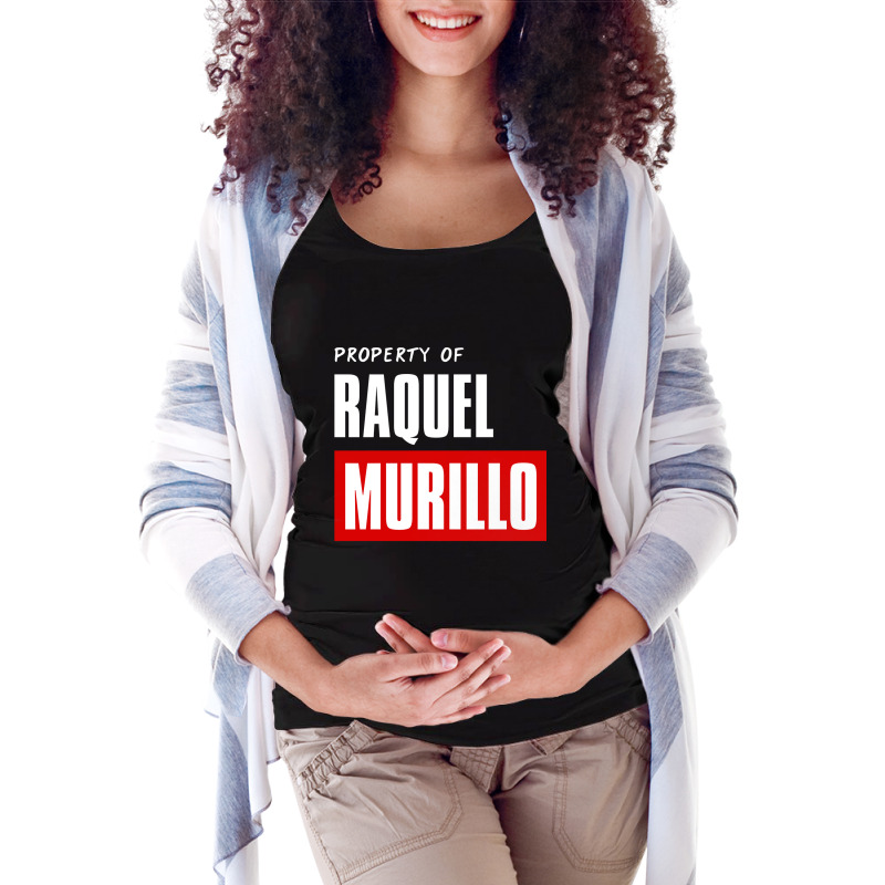 Hot Trend Property Of Raquel Murillo Maternity Scoop Neck T-shirt by Sizemore Adame | Artistshot