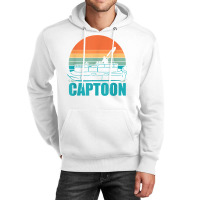 Funny Boating Captoon Pontoon Tritoon Captain Pontoon Boat T Shirt Unisex Hoodie | Artistshot