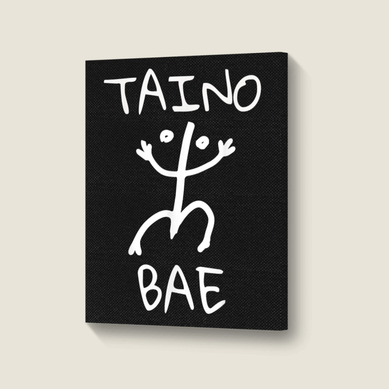 Taino Bae Tainos De Boriken Boricua Puerto Rican Taino Portrait Canvas Print | Artistshot