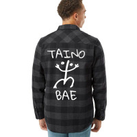 Taino Bae Tainos De Boriken Boricua Puerto Rican Taino Flannel Shirt | Artistshot