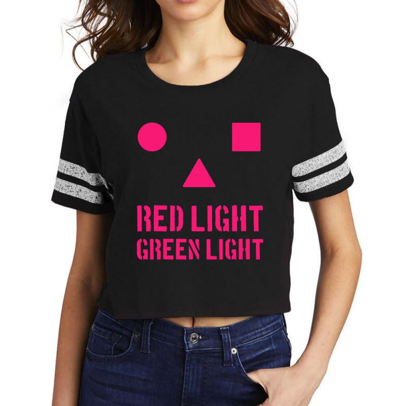 Limited Edition Red Light, Green Light Minimal Design Scorecard Crop Tee by Sizemore Adame | Artistshot