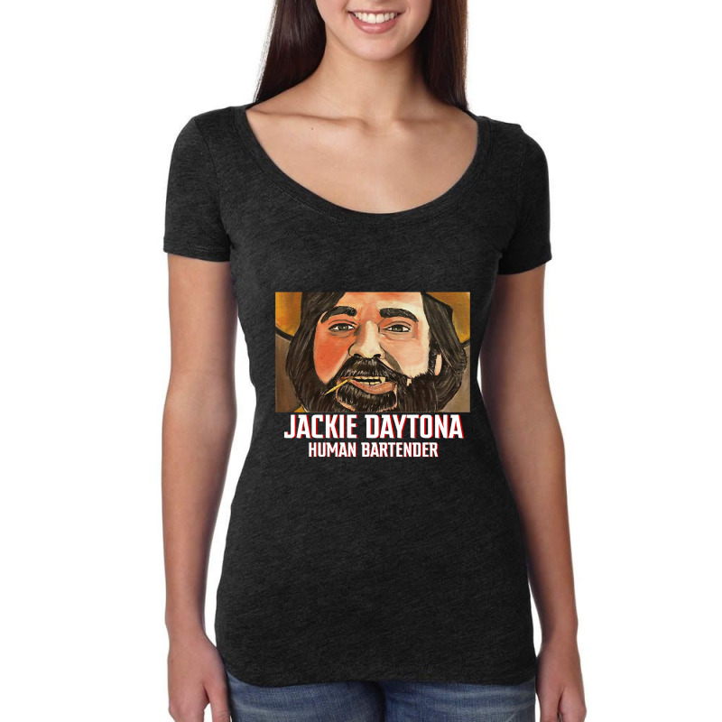 Hot Trend Jackie Daytona - Human Bartender Women's Triblend Scoop T-shirt by Milne Charlton | Artistshot