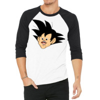 Goku Meme Face Reaction 3/4 Sleeve Shirt | Artistshot