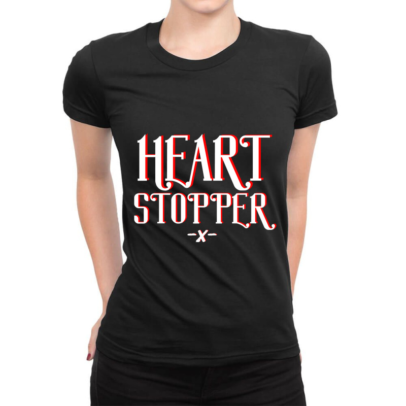 Hot Trend Heartstopper-mcdio Ladies Fitted T-Shirt by Sierra Dennis | Artistshot