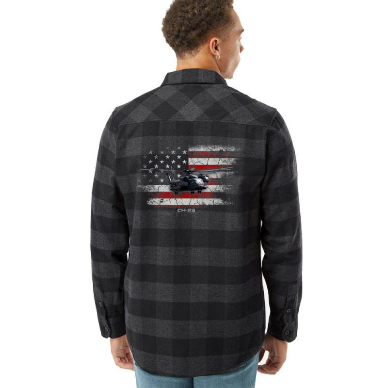 Trending Ch-53 Sea Stallion Helicopter Veteran Us Flag Veterans Day Flannel Shirt by quanghuydinh1 | Artistshot