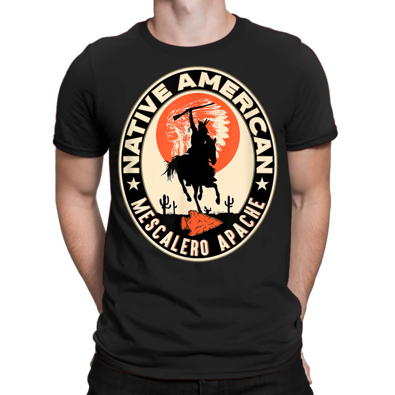 Mescalero Apache Strong Native American Indian Tribe Pride T-Shirt by RANDYYATT | Artistshot