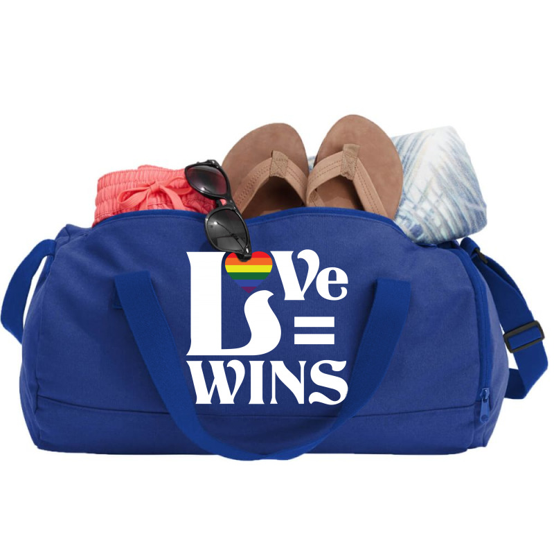 Love Wins Duffel Bag | Artistshot