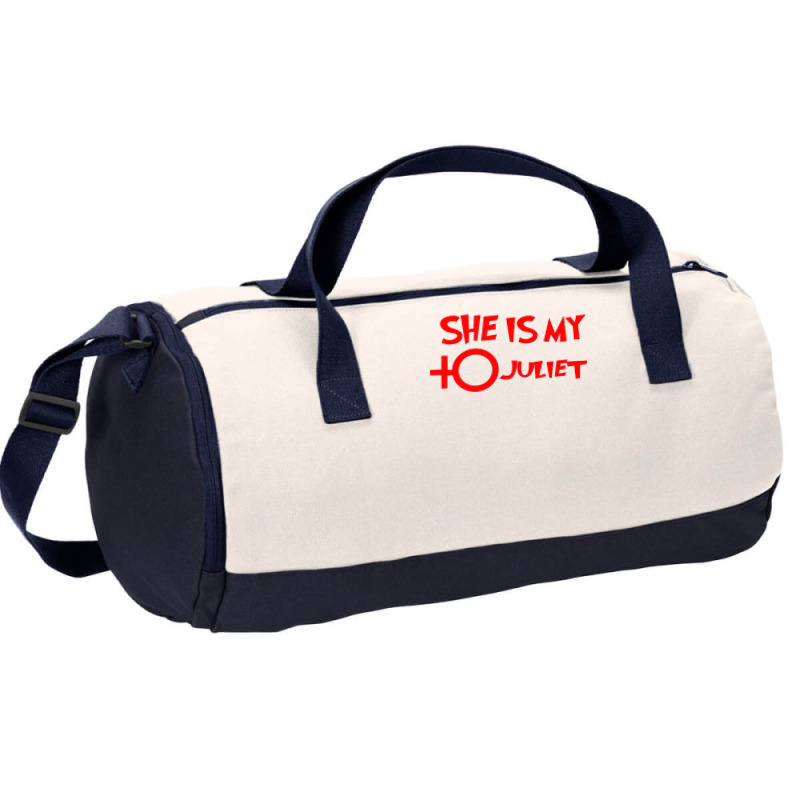 She Is My Juliet Duffel Bag | Artistshot