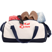 She Is My Juliet Duffel Bag | Artistshot