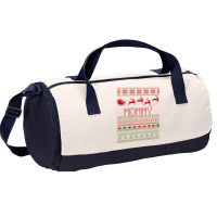 Mommy Ugly Christmas Sweater Xmas Duffel Bag | Artistshot