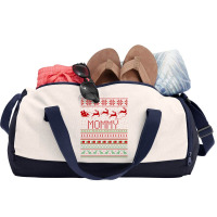 Mommy Ugly Christmas Sweater Xmas Duffel Bag | Artistshot