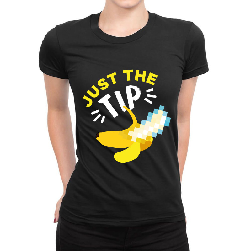 Hot Trend Sex Education Just The Tip Censored Ladies Fitted T-Shirt by Sizemore Adame | Artistshot