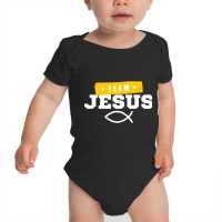 Limited Edition Team Jesus Fish - Christian-nl6xu Baby Bodysuit | Artistshot