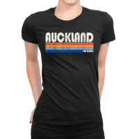 Limited Edition Vintage 70s Auckland, New Zealand Ladies Fitted T-shirt | Artistshot