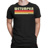 Wetumpka Al Alabama City Home Roots Retro 70s 80s T-shirt | Artistshot