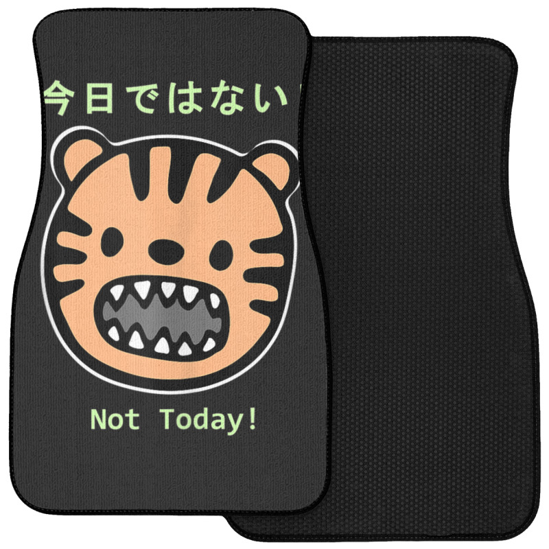 Hot Trend Kawaii Anime Cat Kanji Japanese Streetwear Not Front Car Mat | Artistshot