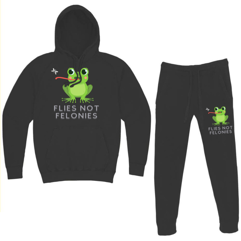 Flies Not Felonies Hoodie & Jogger Set | Artistshot